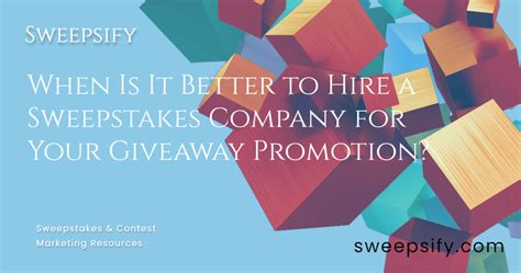 sweepstakes admin company|How to Hire a Sweepstakes Management Company .